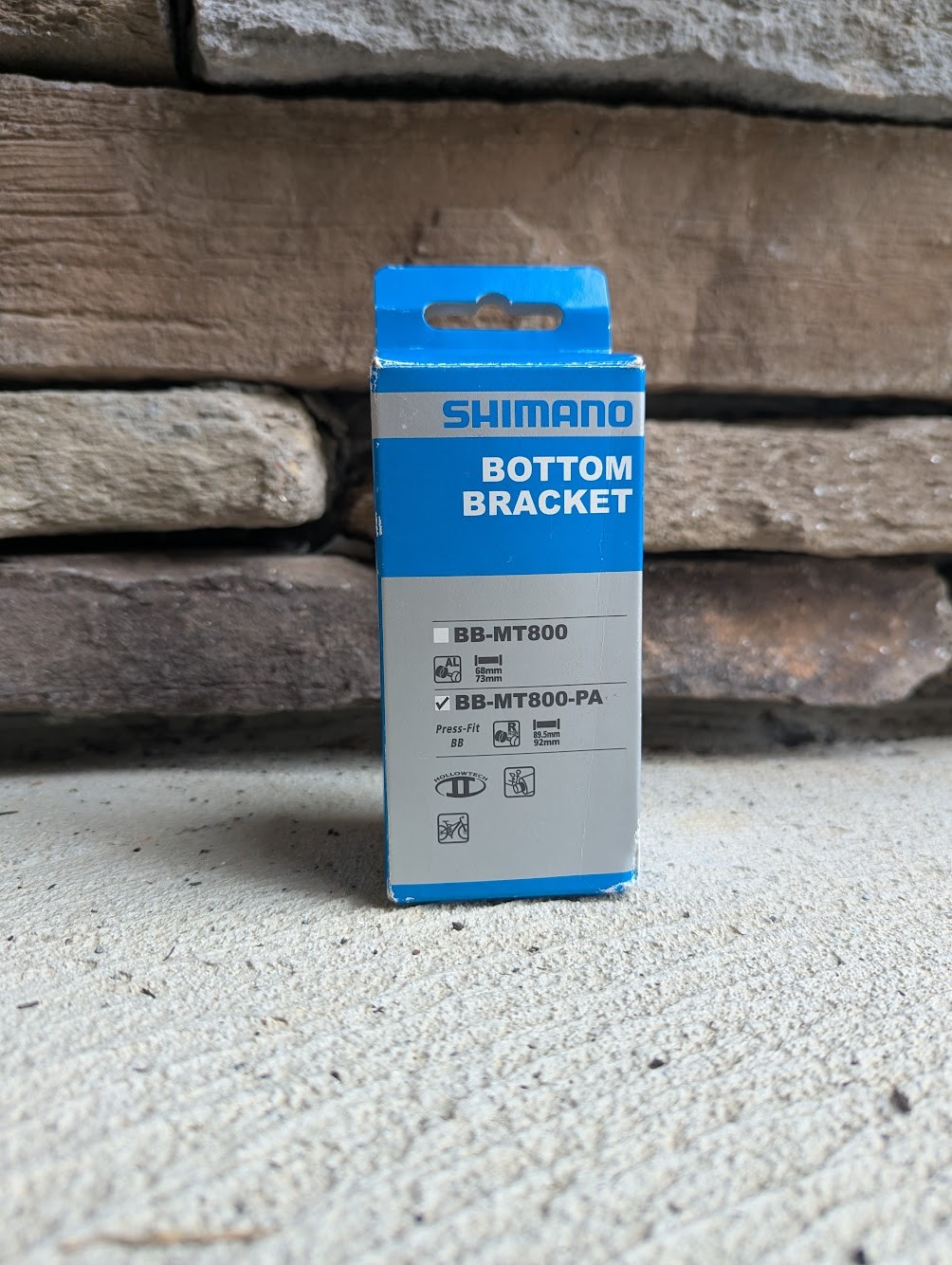 Shimano Deore XT BB-MT800-PA Press-Fit Bottom Bracket, 89.5/92mm, New Unused