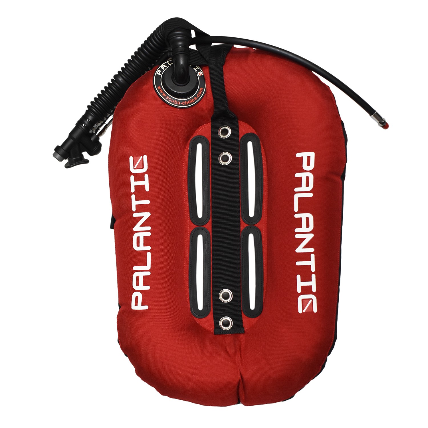 Palantic Donut Wing Single Tank 30 lb Harness System – Red/Black Accent Wing