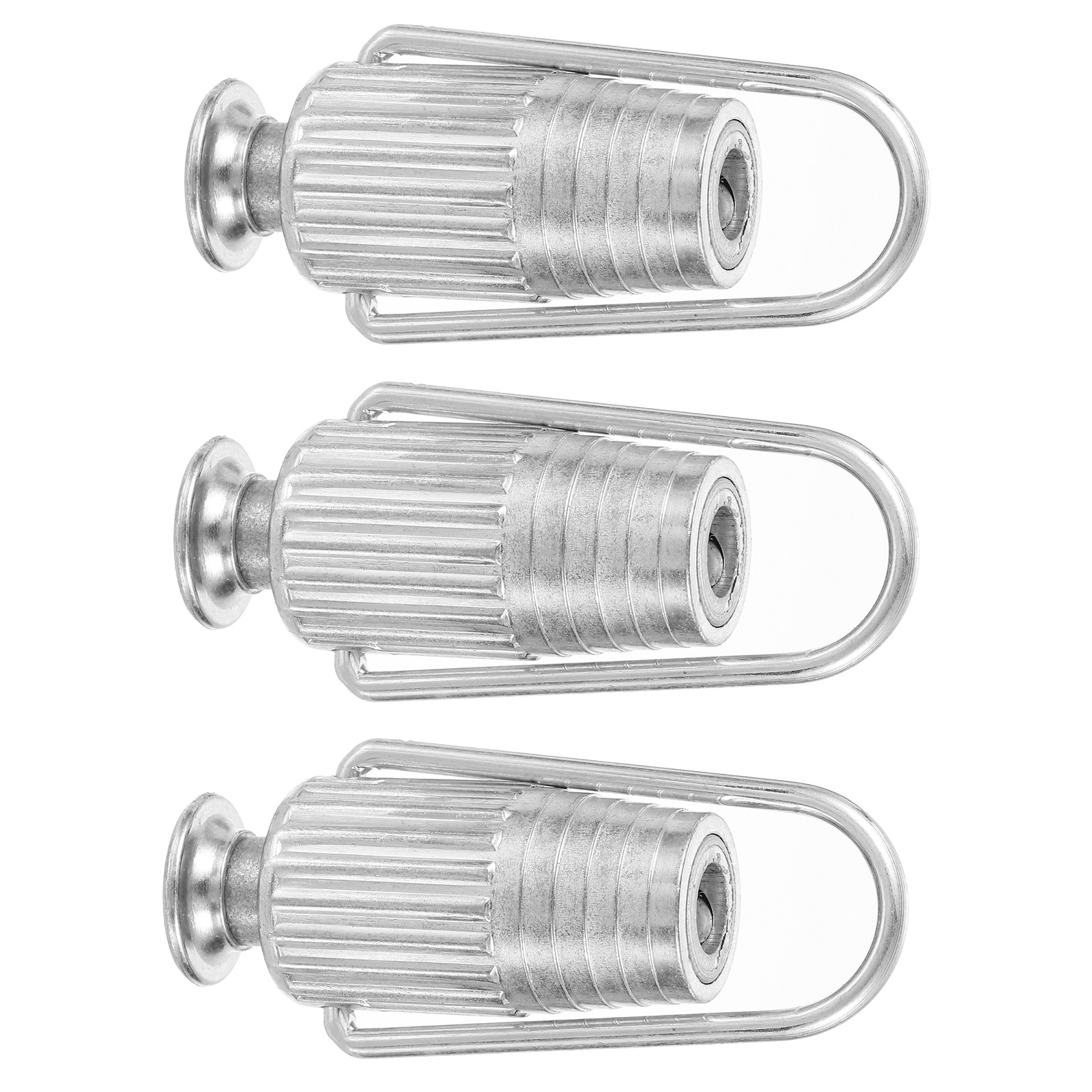 Clothesline Tightener Aluminum Alloy Clothes Drying Line Tensioner Silver,3Pcs