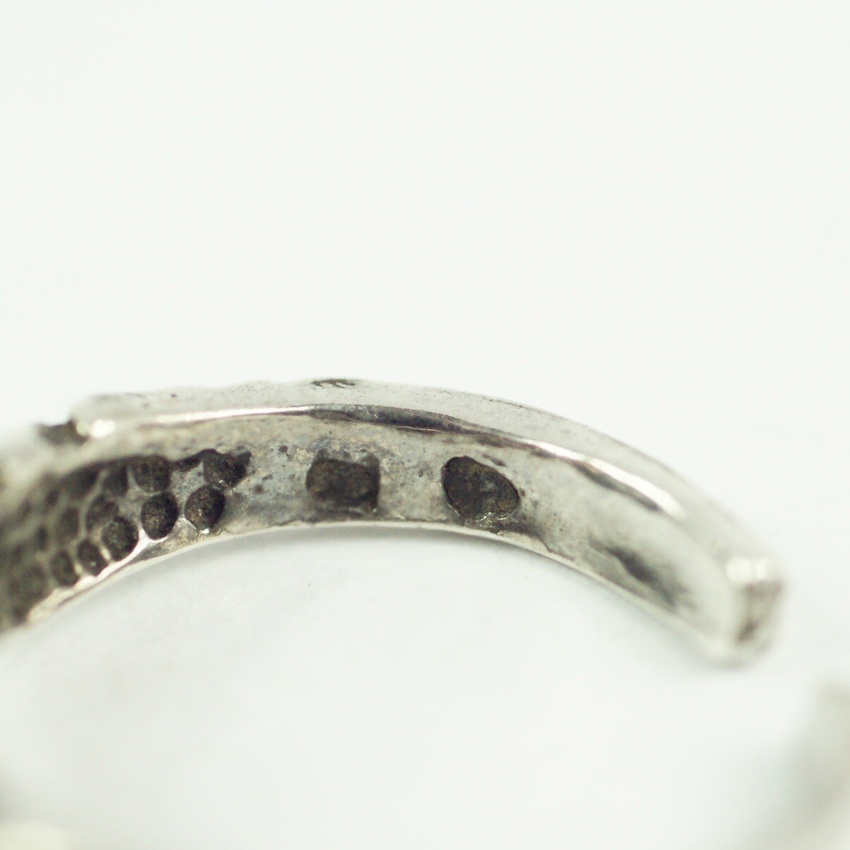 sterling silver soccer ball ring or toe ring size 2.5 adjustable