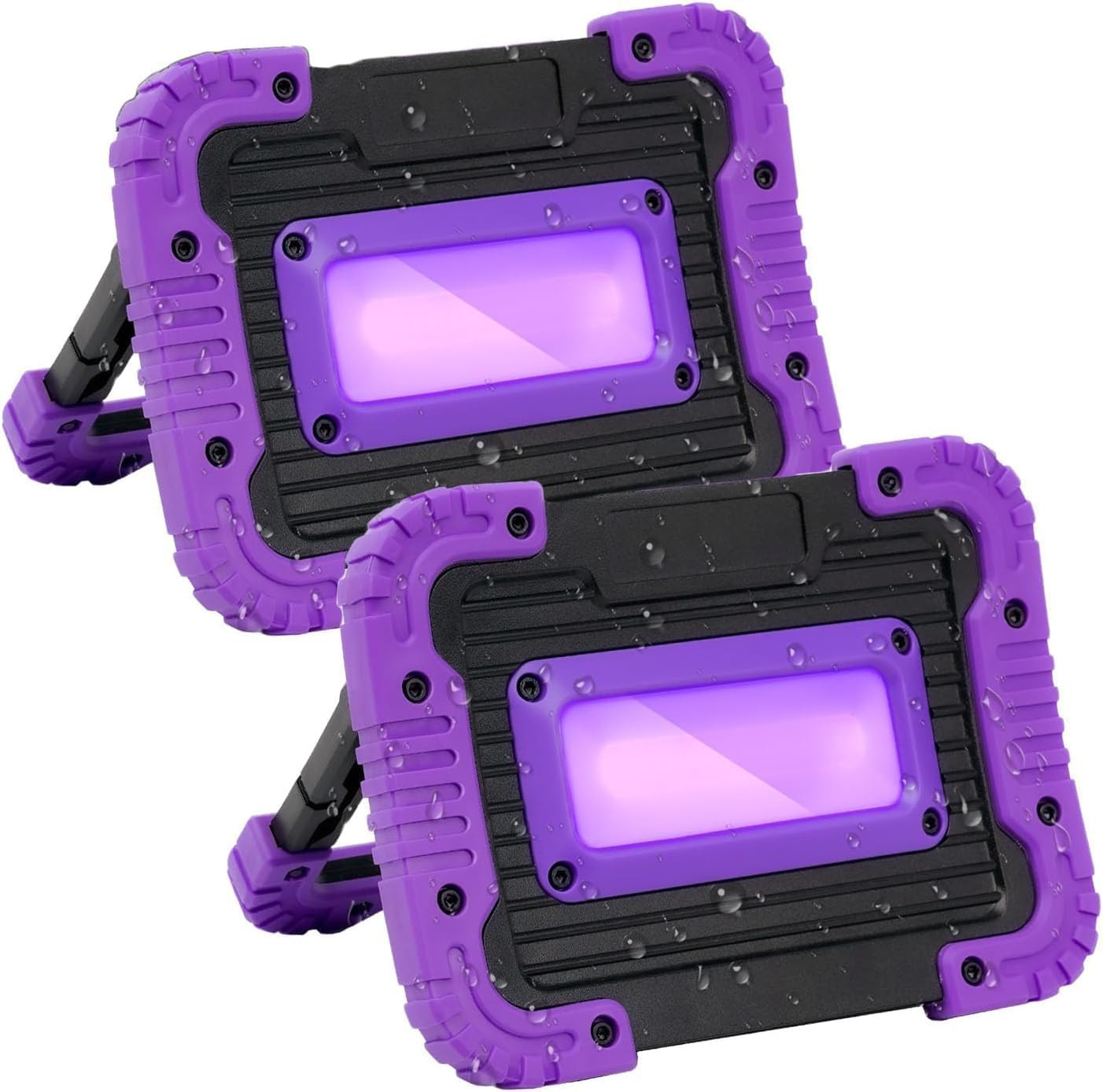Rechargeable Black Light, Battery Powered Blacklight, Cordless 395Nm Ultraviolet