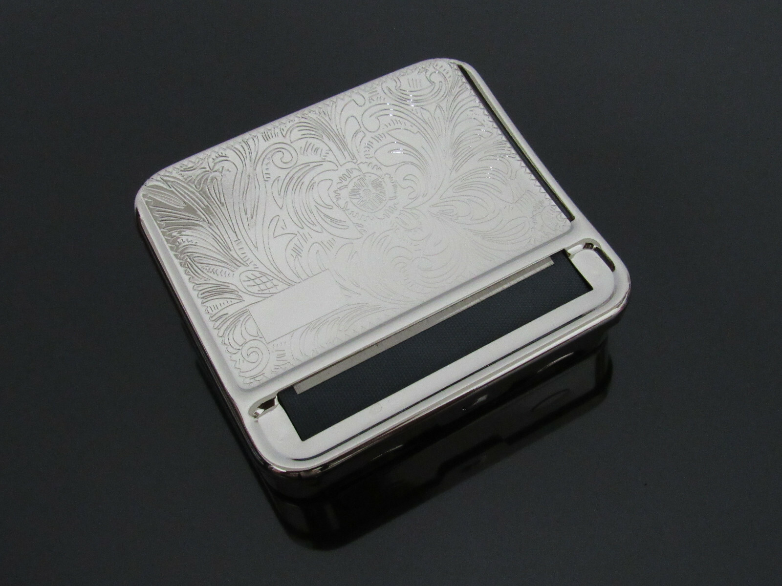 Metal 70mm Roller Roll Automatic Cigarette Tobacco Rolling Machine Box #388