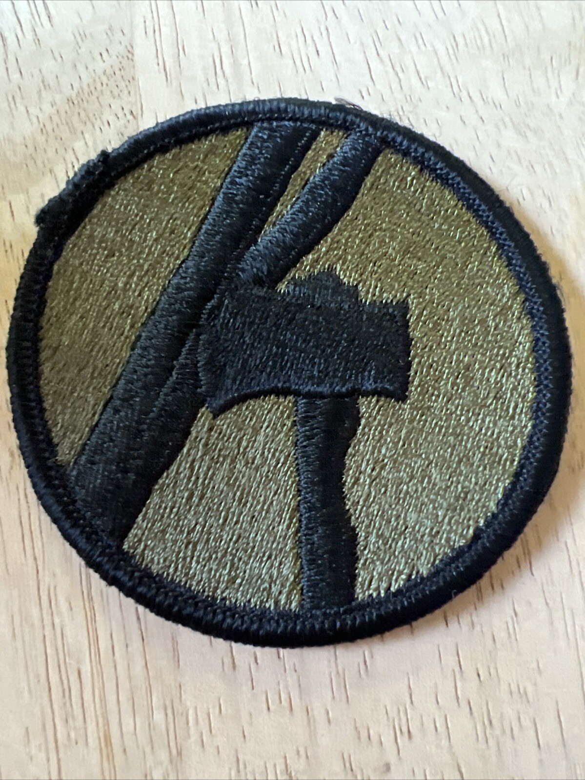 US Army 84th Infantry Division OD Subdued Patch