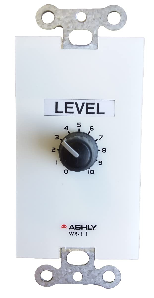 Ashly WR-1.1 In-wall Single Volume Control Remote Plate