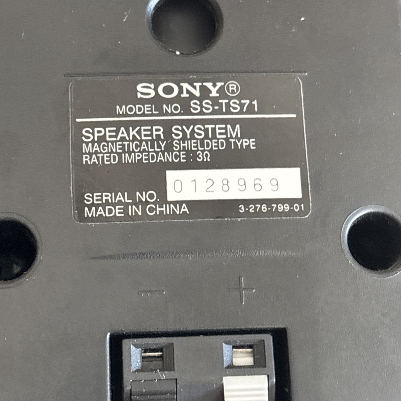 Sony SS-TS71 Surround Left and Surround Right
