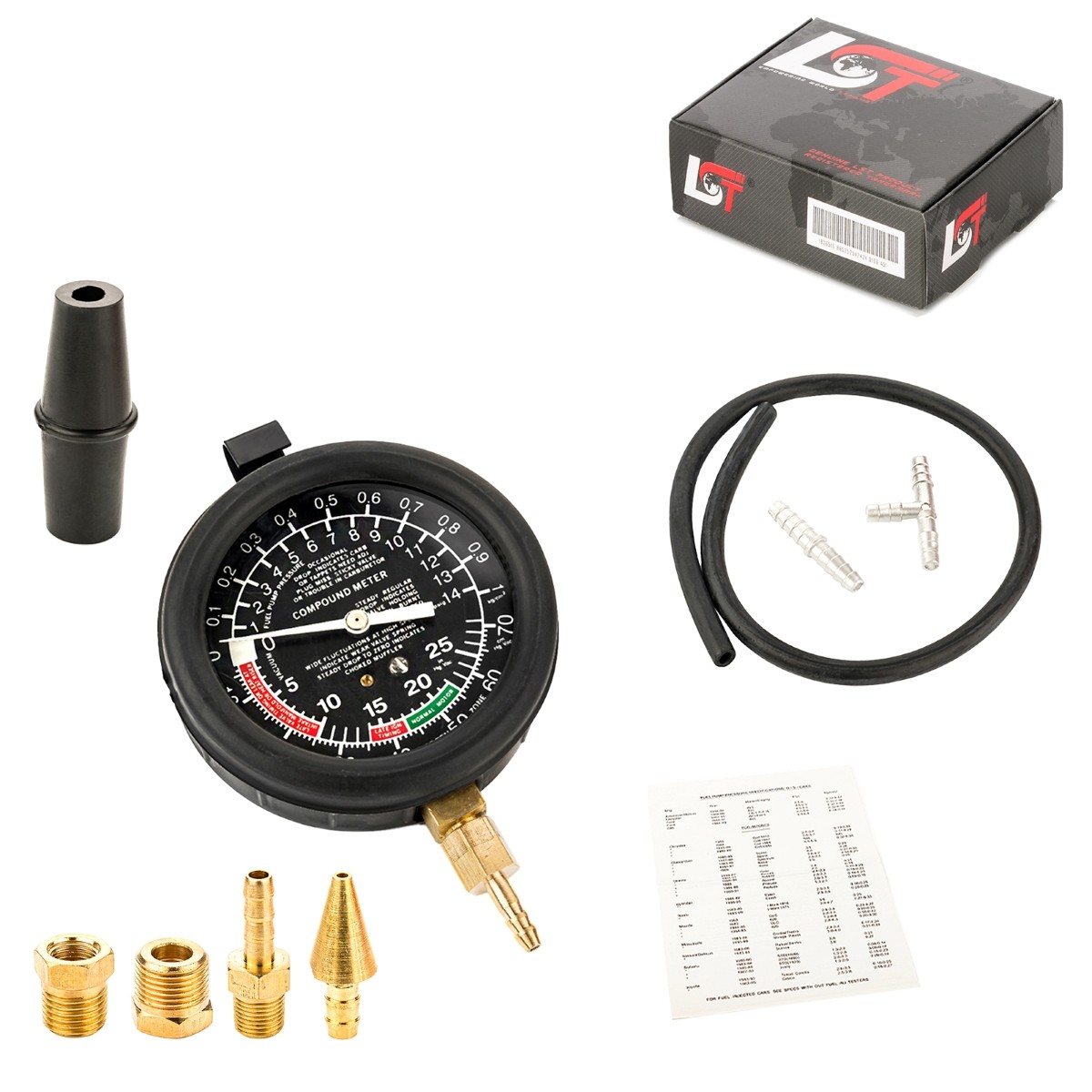 Vacuum Fuel Pump Pressure Tester Petrol Pump Tester for SEAT
