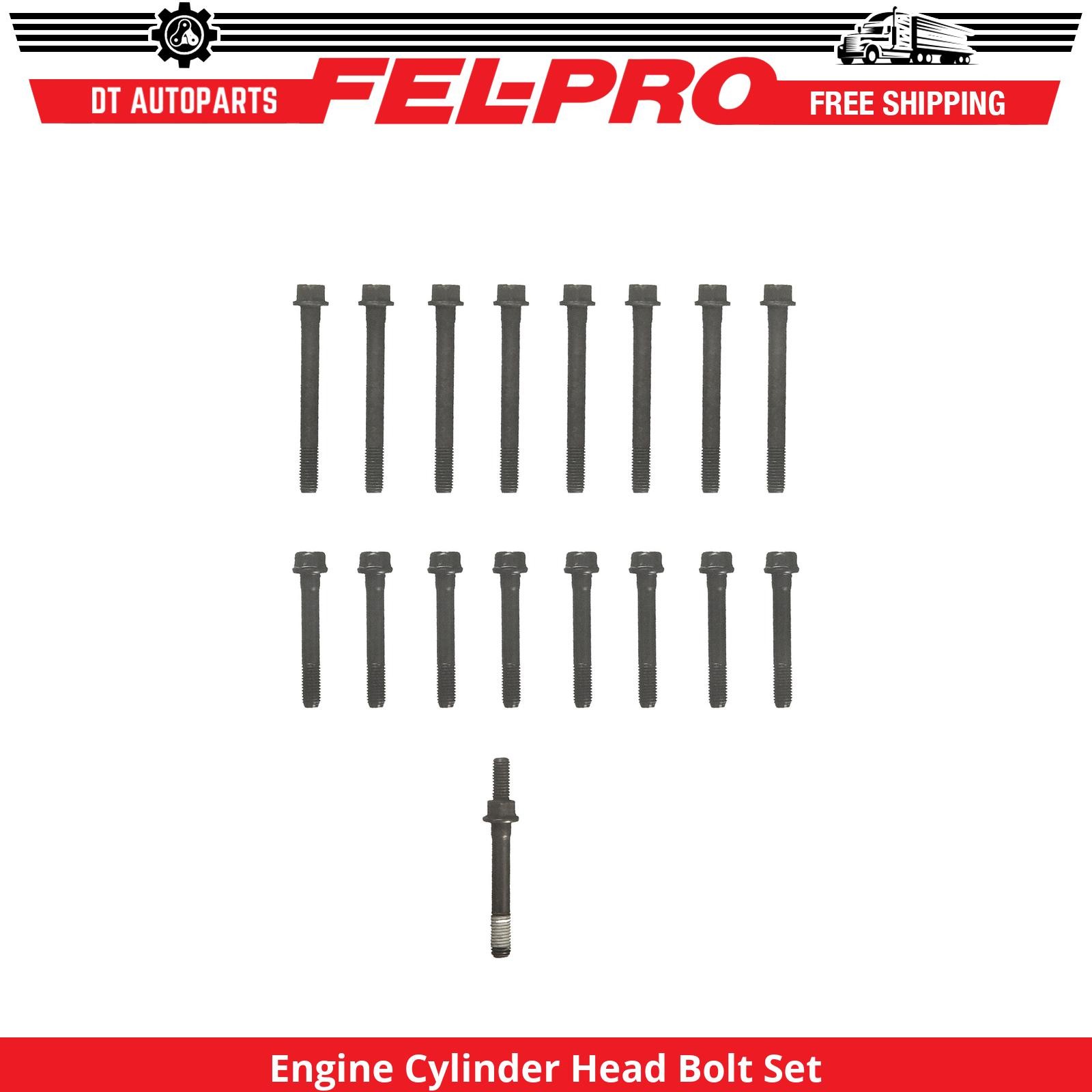 For 1982-1986 Chevrolet Celebrity 2.8L V6 Engine Cylinder Head Bolt Set Fel-Pro