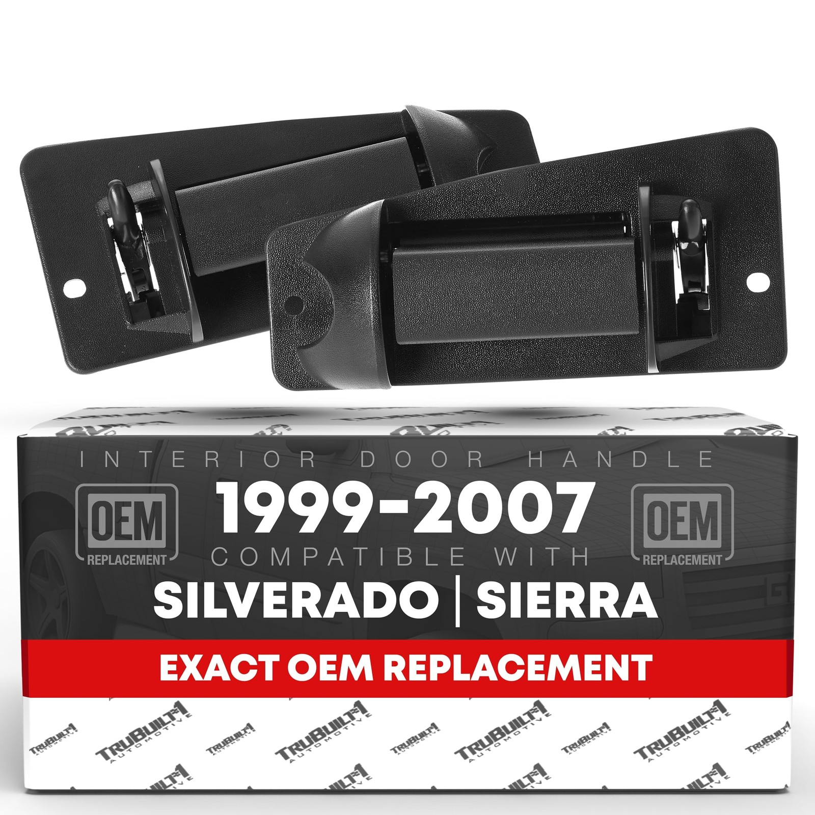 Exterior Door Handle, Left & Right for Chevrolet Silverado; GMC Sierra