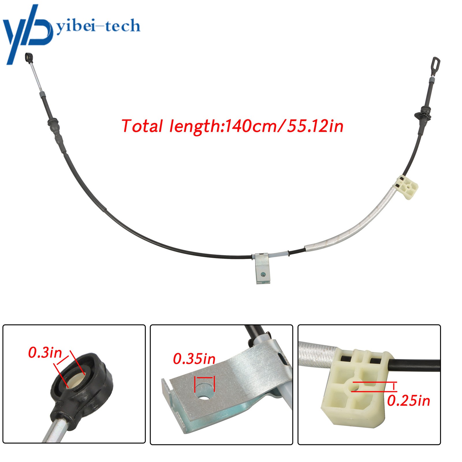 Automatic Transmission Gear Shift Cable For Ford Mustang 1999-2004 XR3Z7E395AA