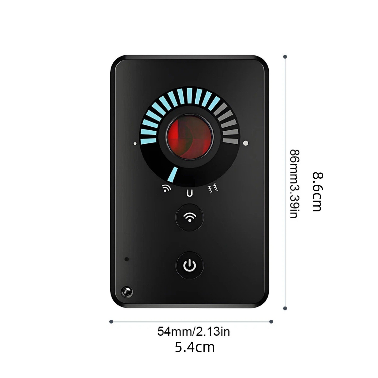 Replacement Wireless Anti-Spy Camera RF Detector Scanner for Security Check