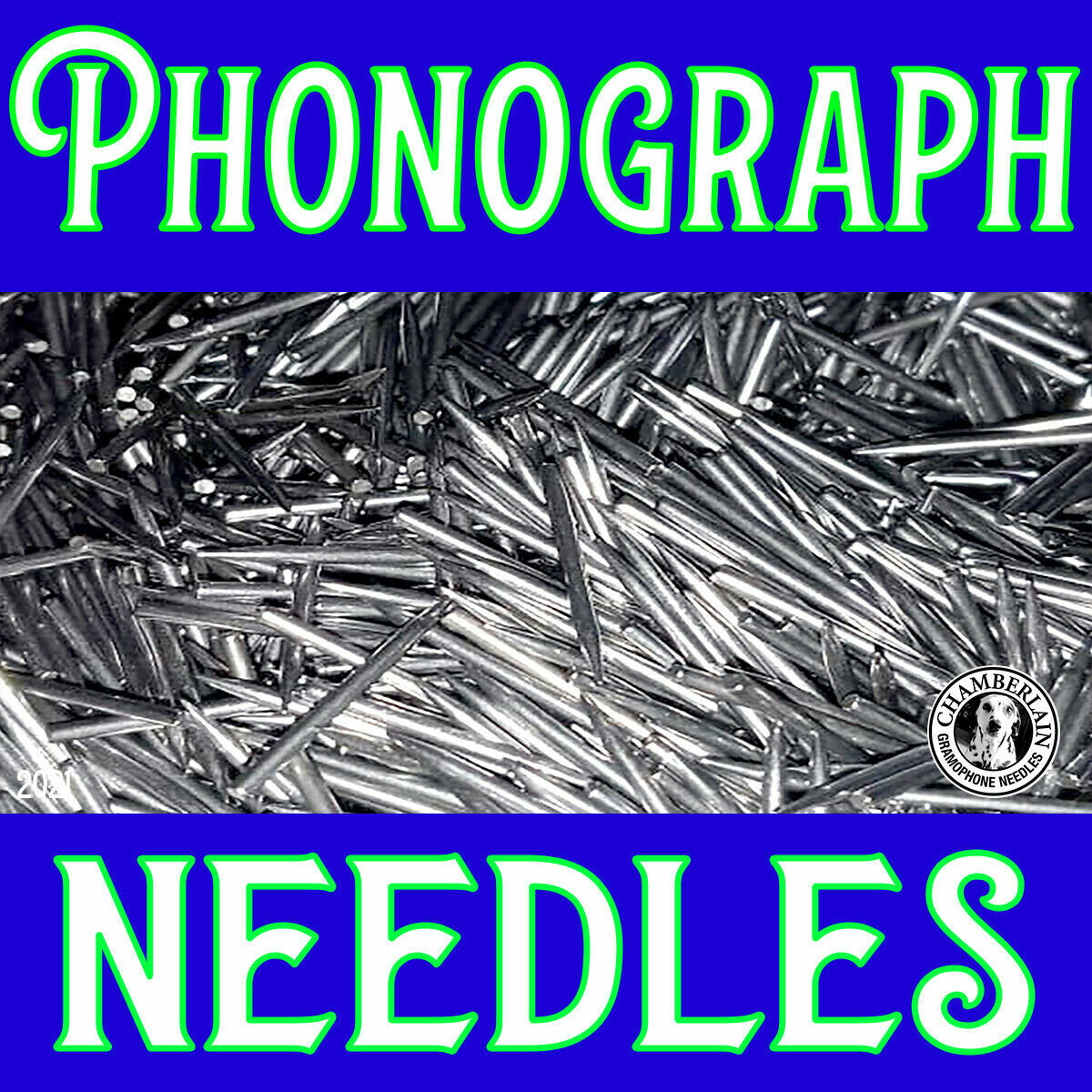 500 NEW steel PHONOGRAPH NEEDLES for VICTROLA Gramophone records - 500 per pack