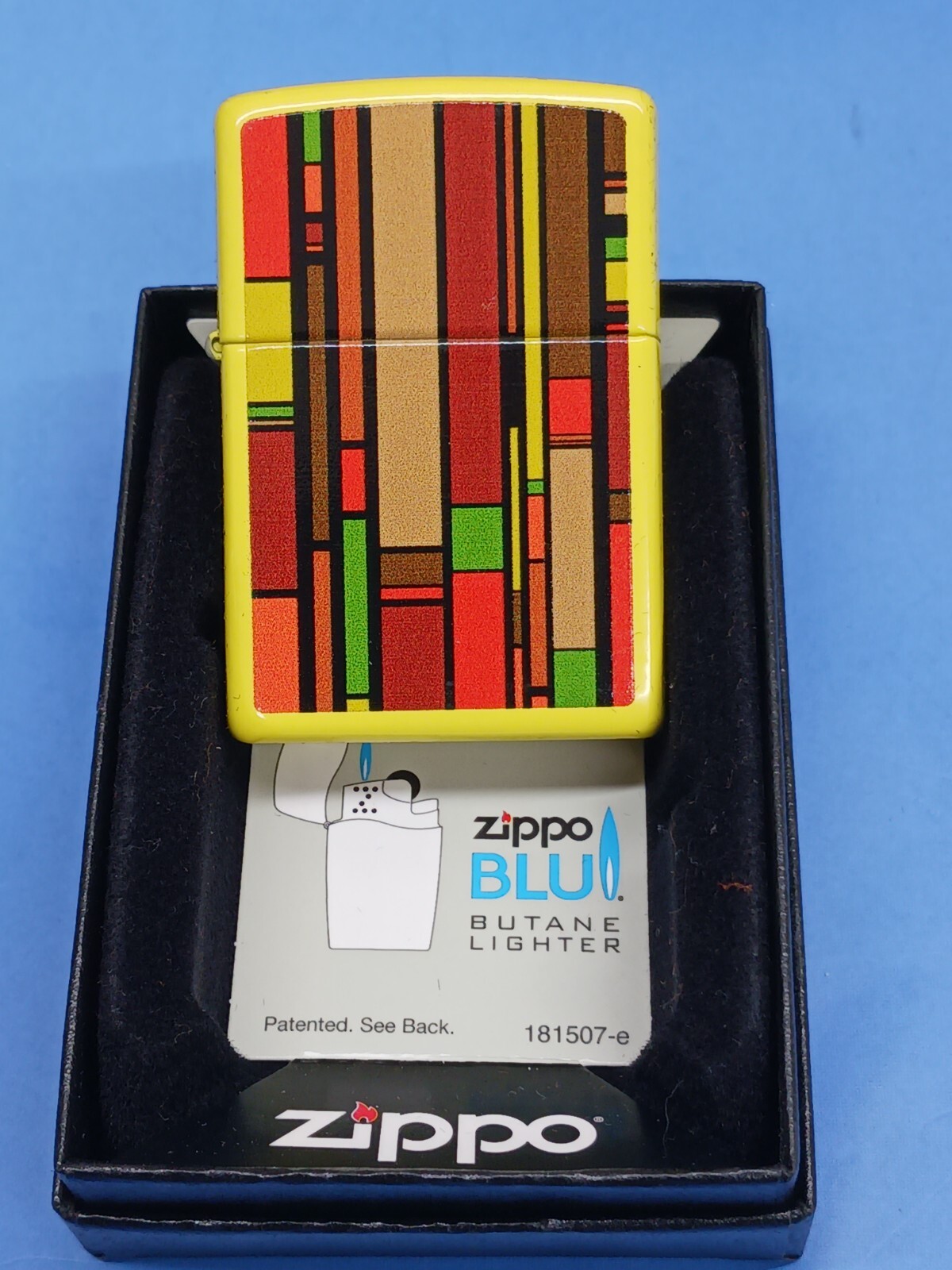 Zippo 28059 Color Block Lemon Matte