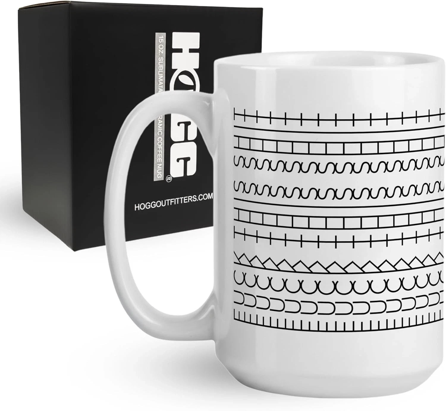 Hogg Hidden Message Coffee Mug, Fuck This Shit Mug, 15 oz Ceramic Funny Cup, Fuc