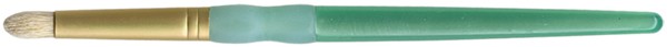 Crafter's Choice White Bristle Dome Stencil Brush 1/4" Width
