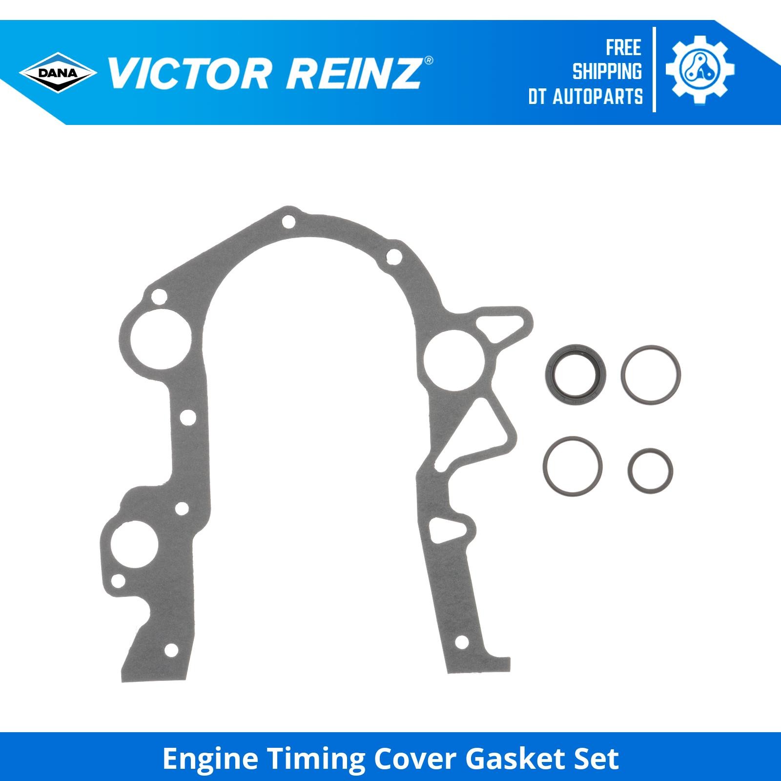 For 1990-1993 Dodge Dynasty 3.3L V6 Engine Timing Cover Gasket Set Victor Reinz