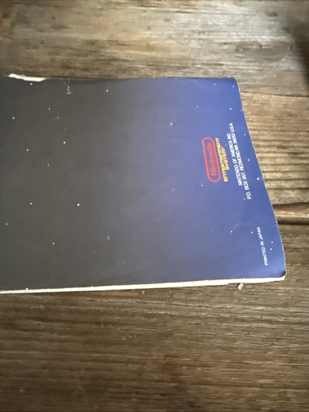 Vintage Nintendo NES Console Control Deck Manual Only Rev-3