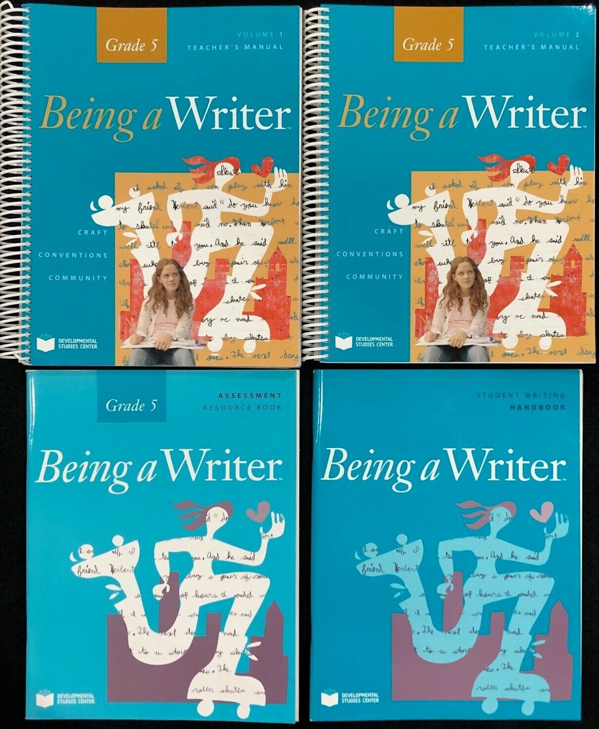 5th - BEING A WRITER - Teacher's Manual Vol 1 & 2, Assessment Book, Student Book
