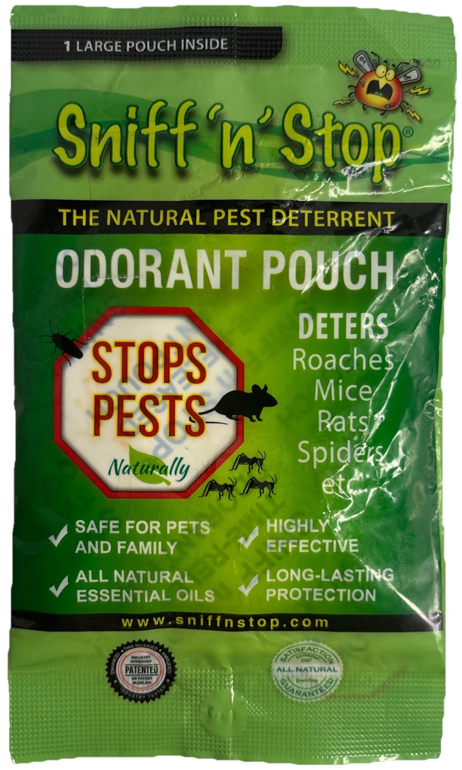 Sniff N Stop Bug Shield Powder—Peppermint—Cinnamon Oil—PET SAFE—24HR SHIP 2oz