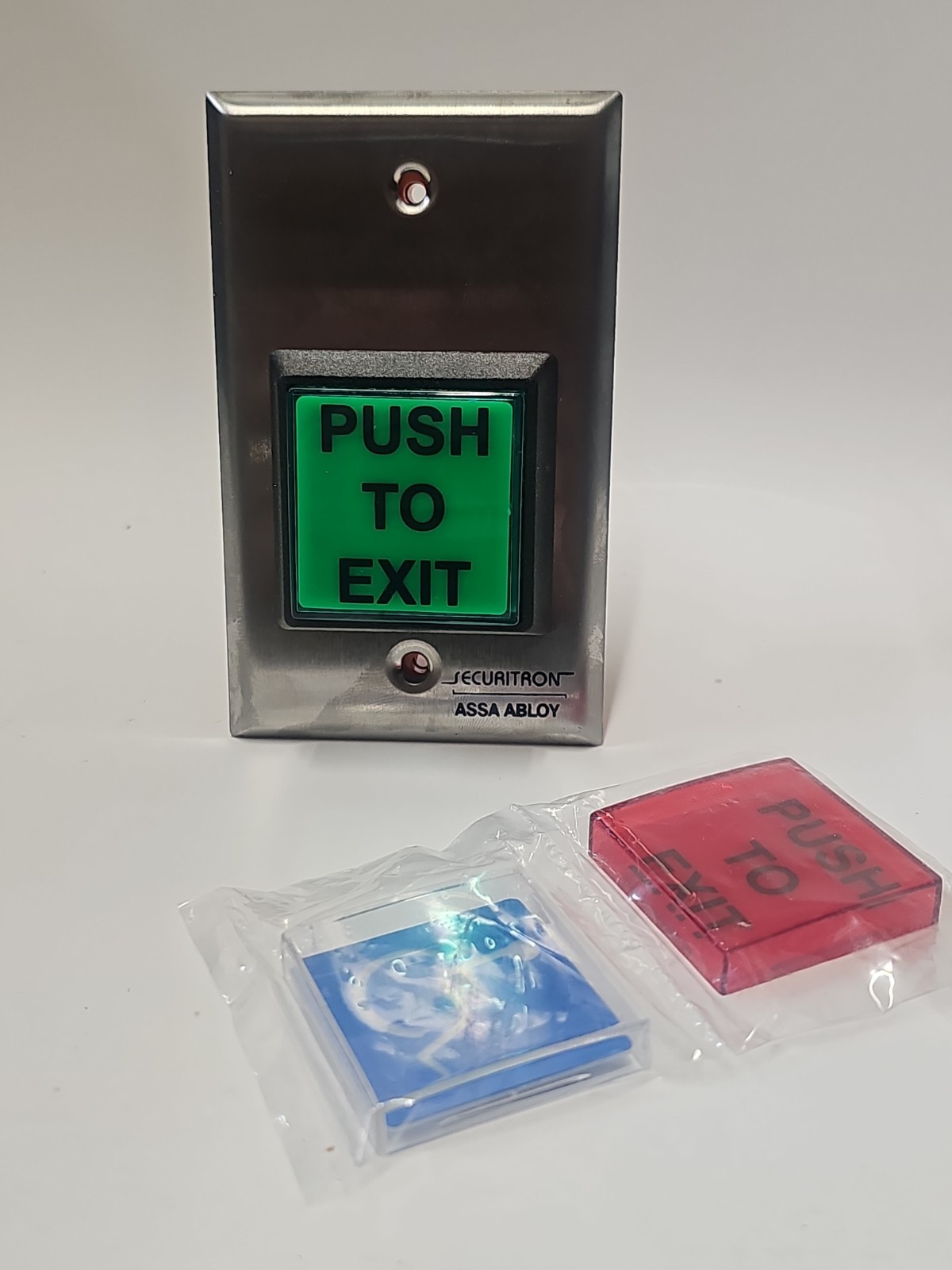 Securitron EEB2 Emergency Exit Button with 30-Second Timer ASSA ABLOY Single
