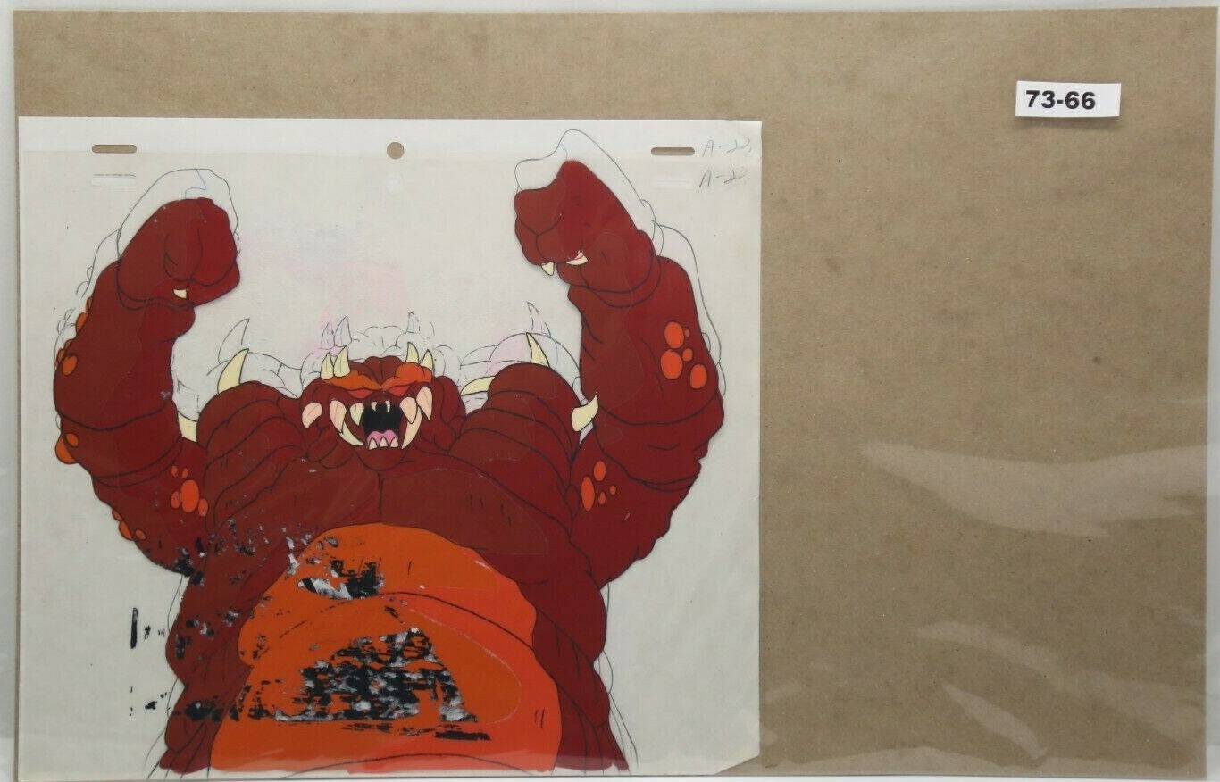 GhostBusters Original Production Drawing And Cel 73-66 Used Cond.