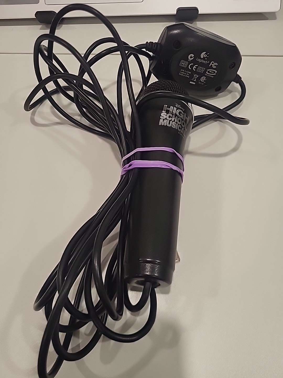 Disney High School Musical USB Microphone Logitech PC PS3 Wii Xbox 360 Karaoke