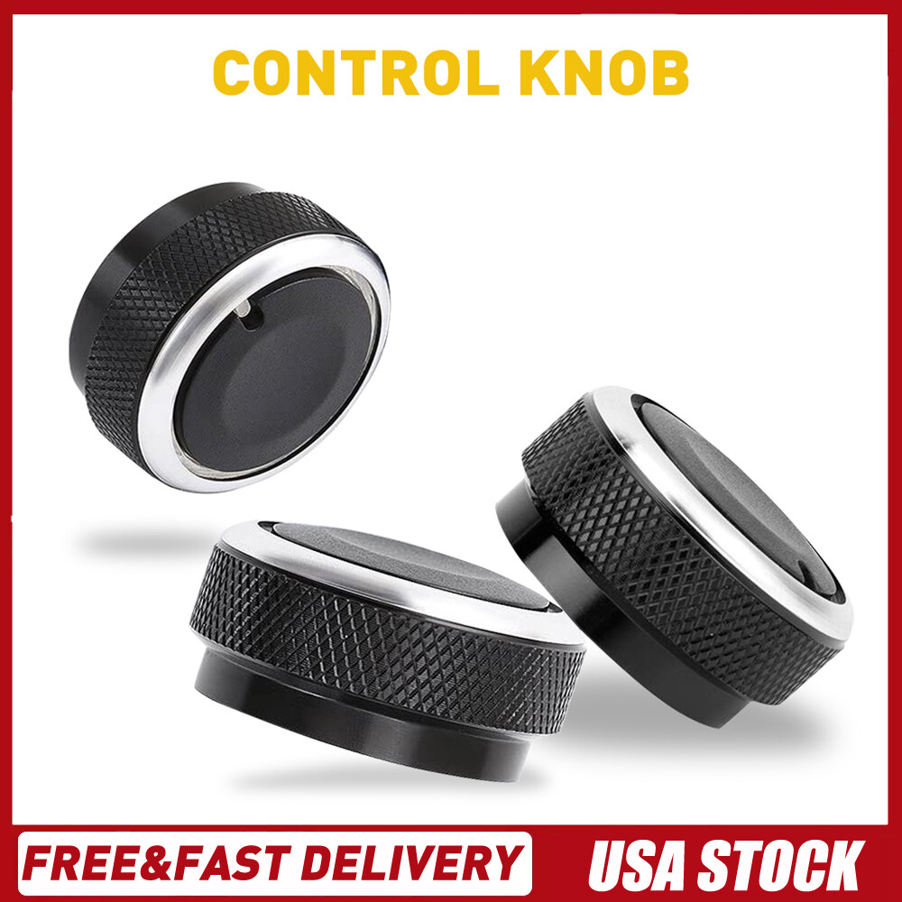 For 2005-2015 Toyota Tacoma 3X A/C Heater Temperature Climate Control Knob Set