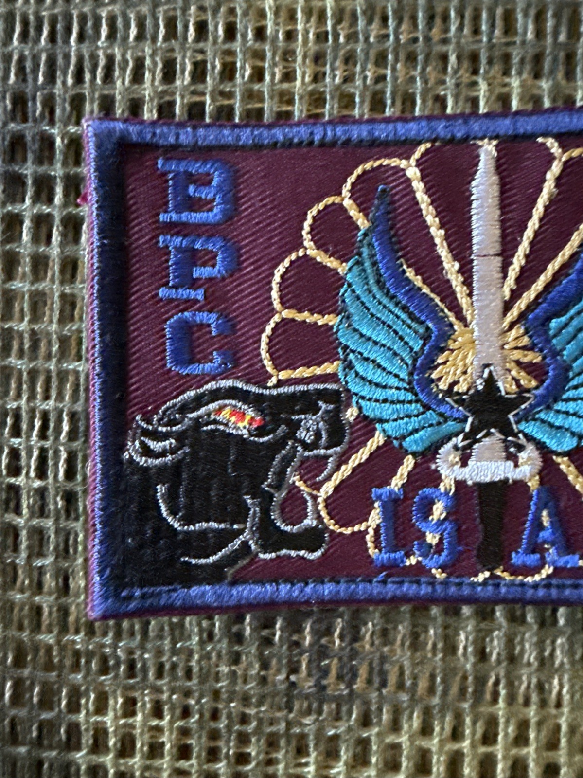 French Foreign Legion 11th Shock Parachute Regiment Unit Color Patch