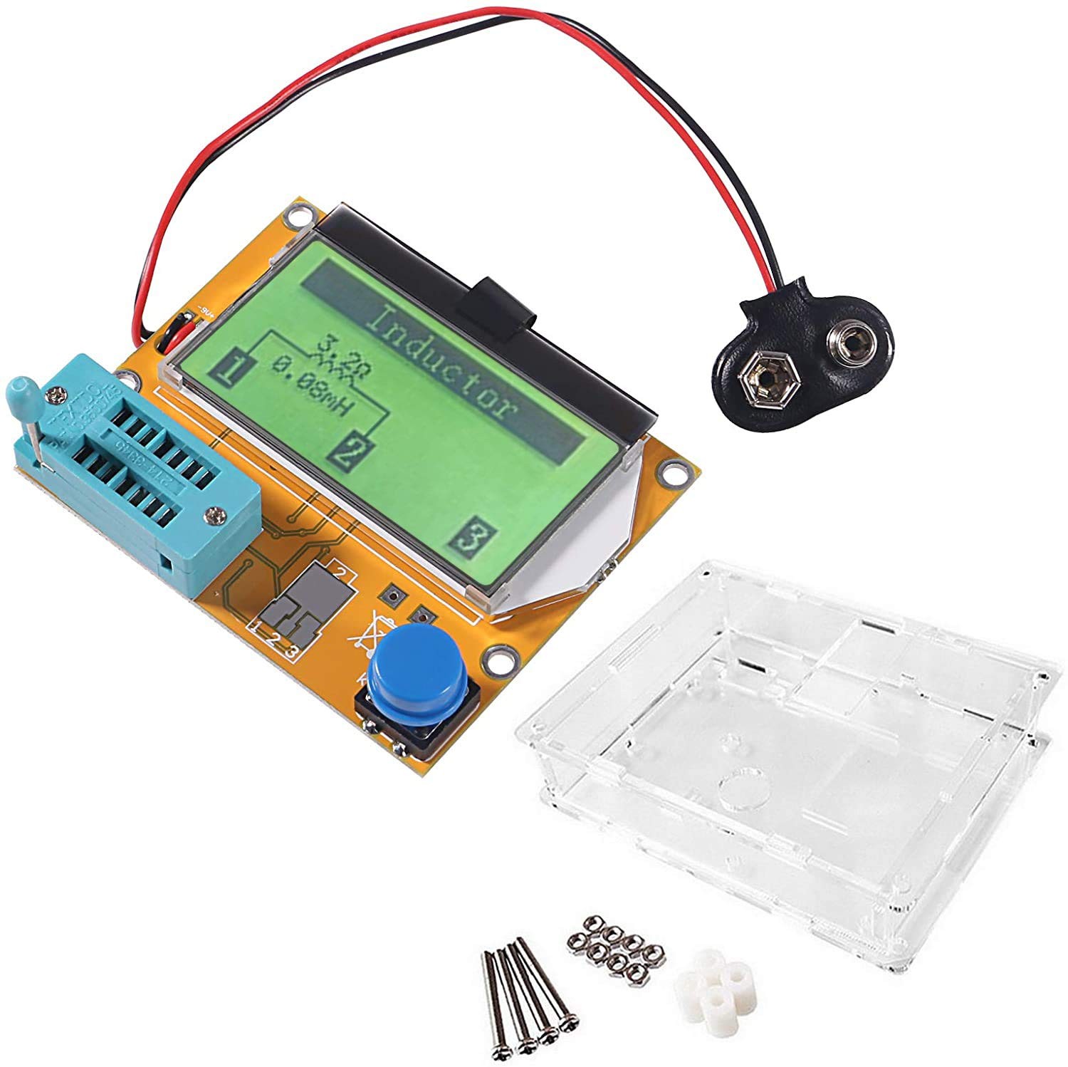 Multifunction Meter Diy Kit Mega 328 Graphic Transistor Tester Npn Pnp Diodes Tr