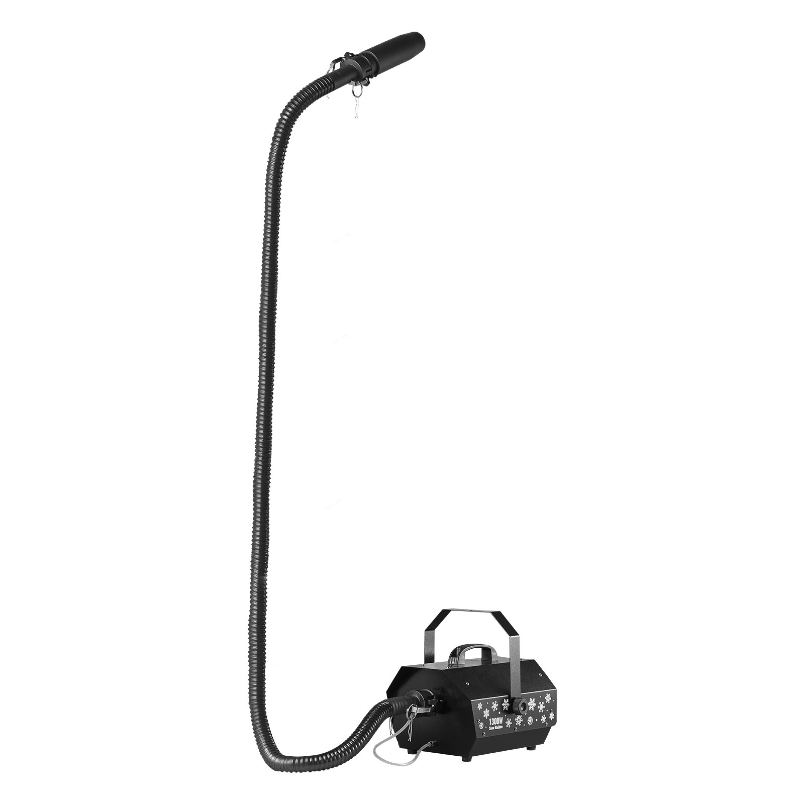 VEVOR Snow Machine 1300W Wireless Remote Control Handheld Hanging Snow Maker