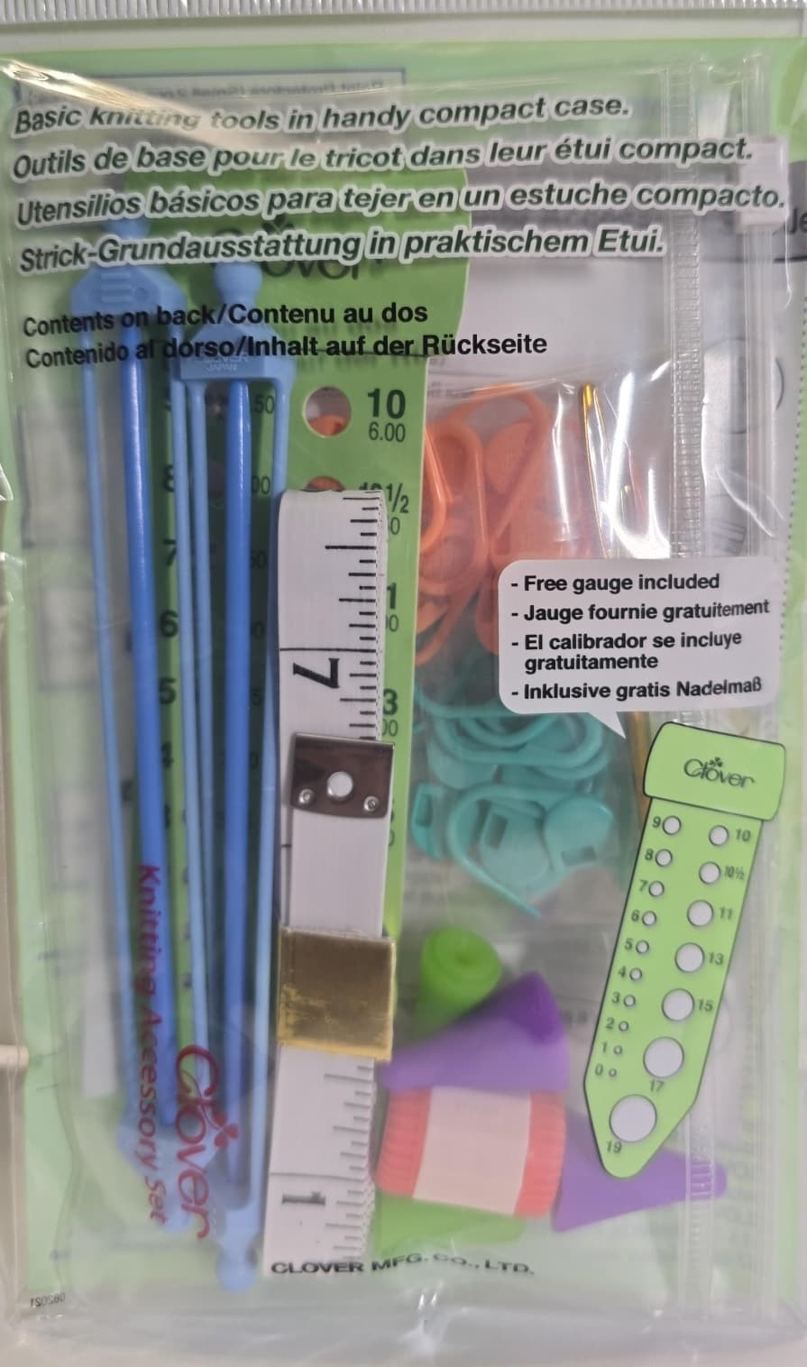 Clover Knit Mate Knitting Accessory Set