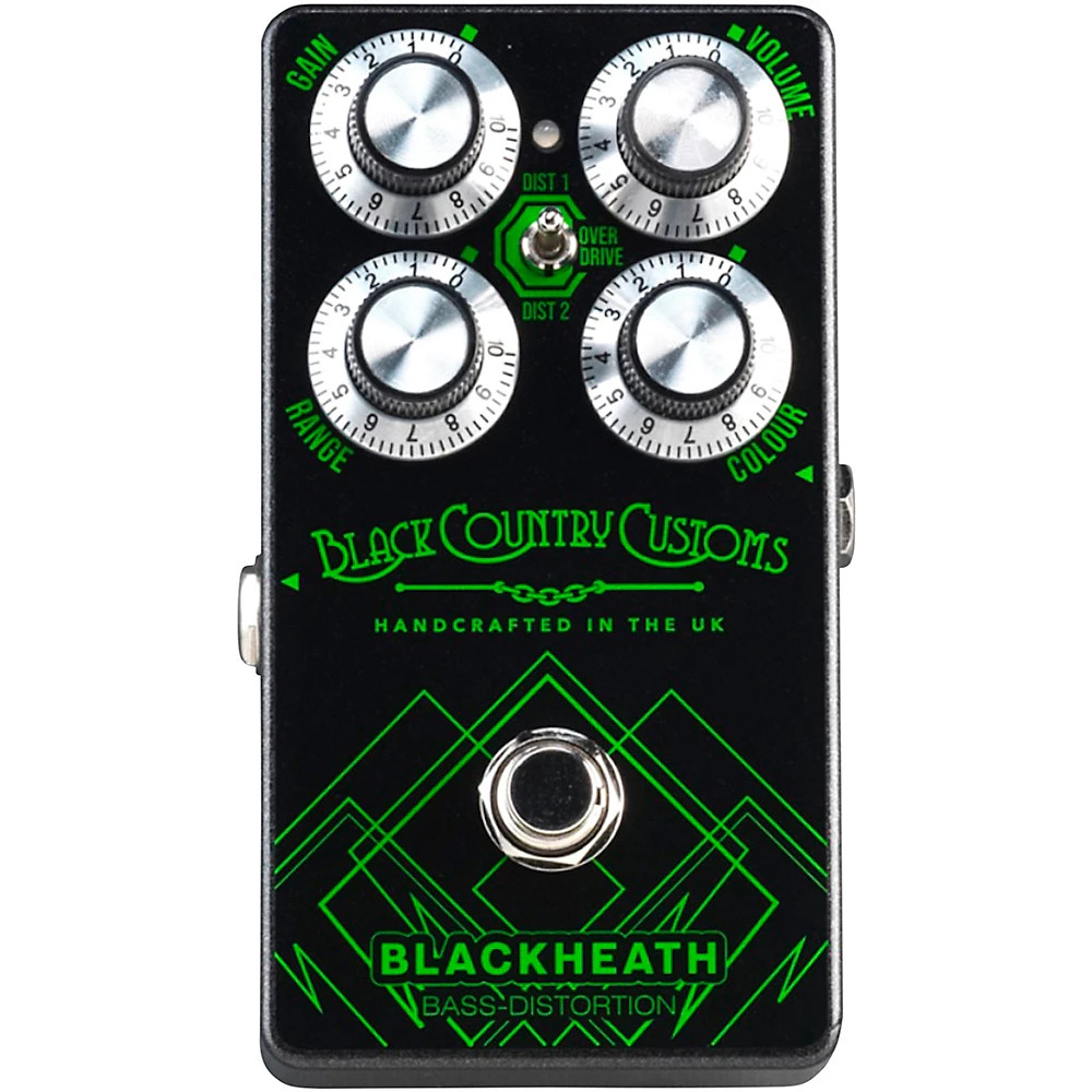 Laney BLACKHEATH Bass Distortion Effects Pedal Black