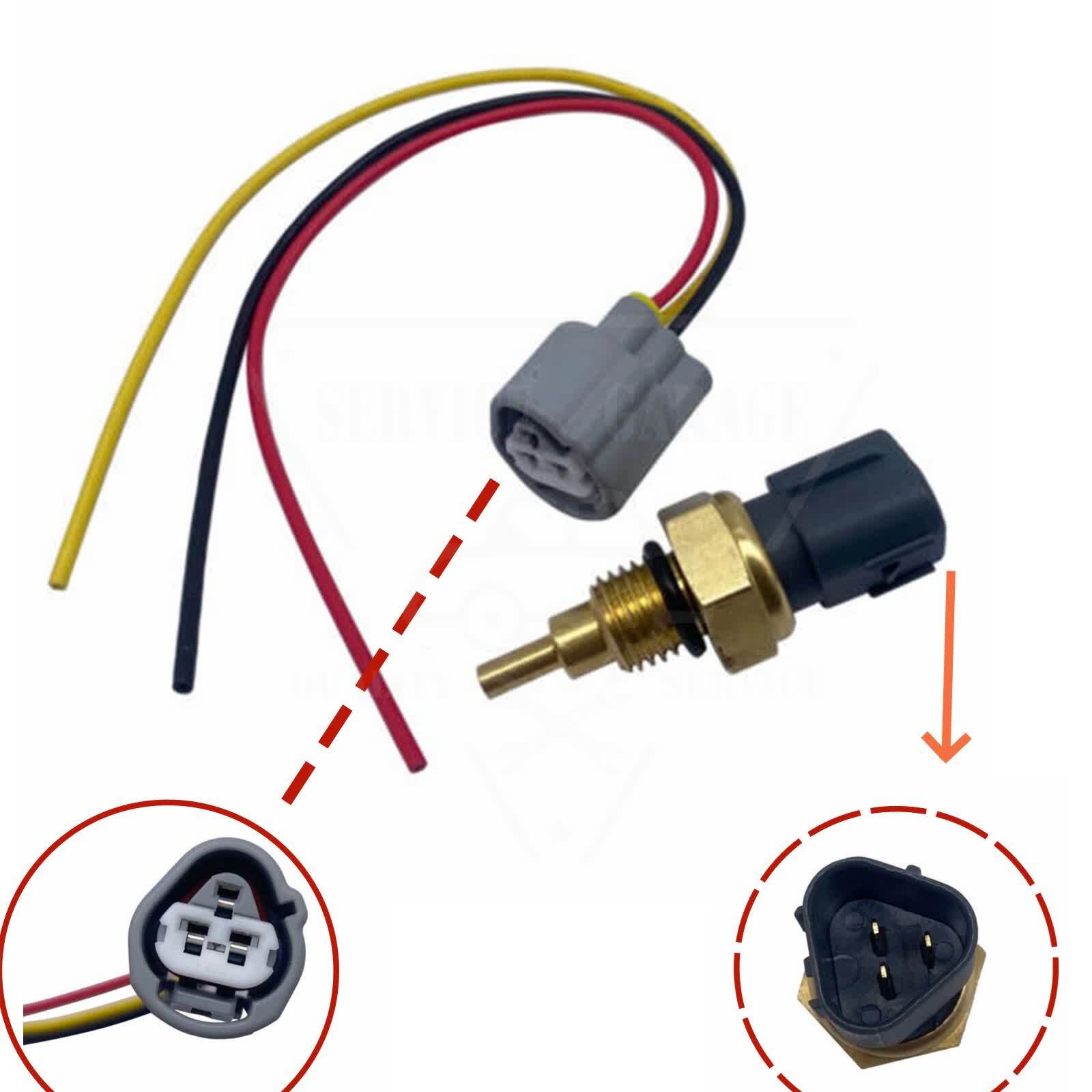 Fits Subaru Impreza 1999-2004 Baja 03-06 Coolant Temperature Sensor W/Connector