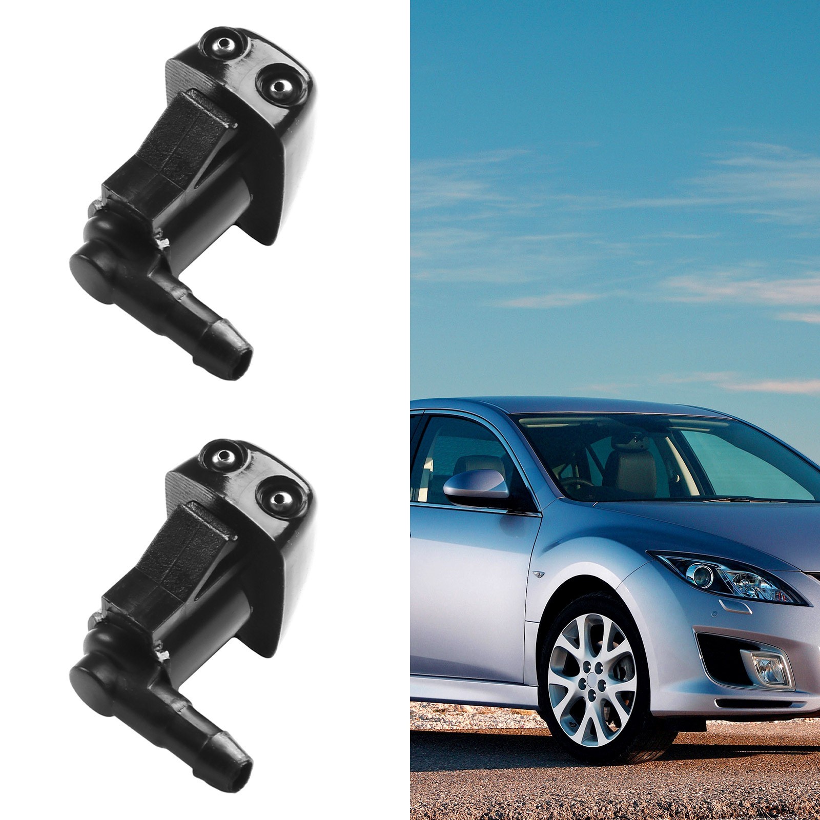 High Quality Car Washer Nozzle Car Accessories Front Direct Replacement