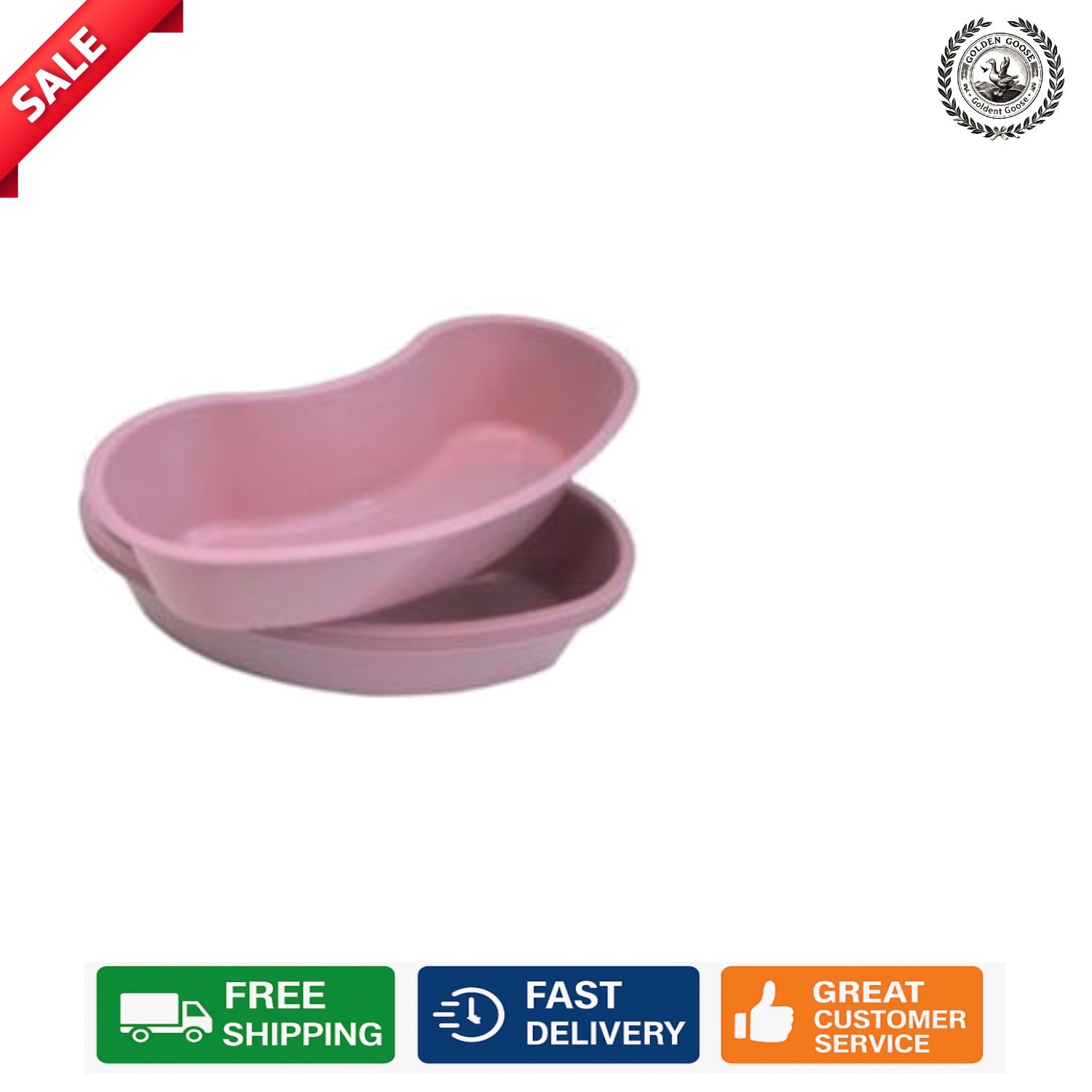 500cc Kidney Shaped Emesis Basin - Ideal for Organizing Small Workshop Items
