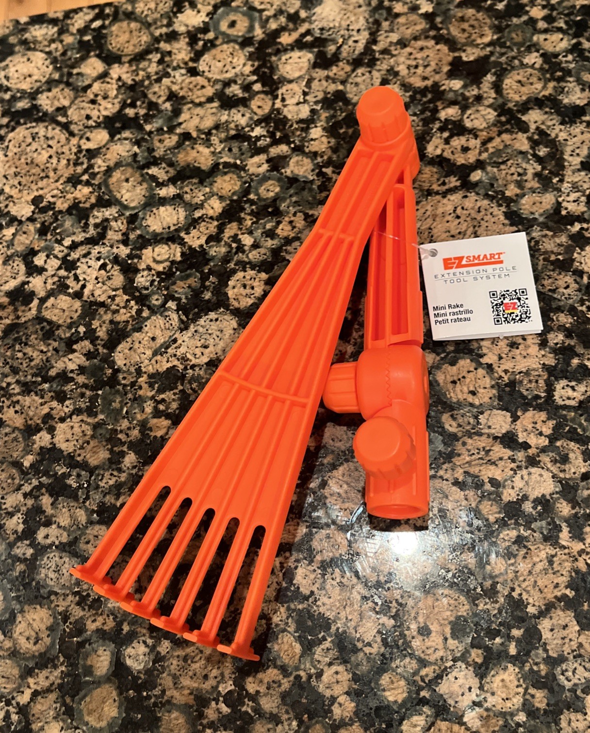 Mini Rake Head – Gutter Rake Tool for Removing Leaves & Debris from Roofs, Gu...