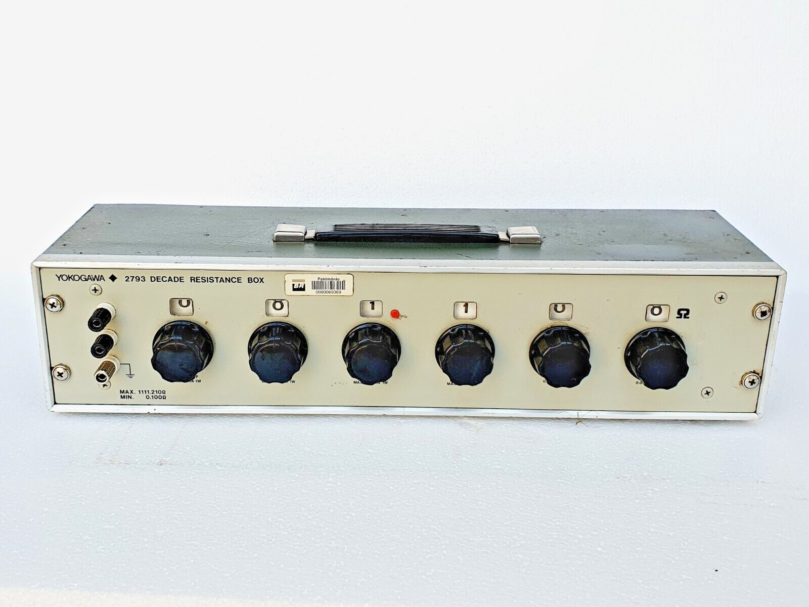 YOKOGAWA 2793 Decade Resistance Box 0.100 to 1111.210Ω High Accuracy