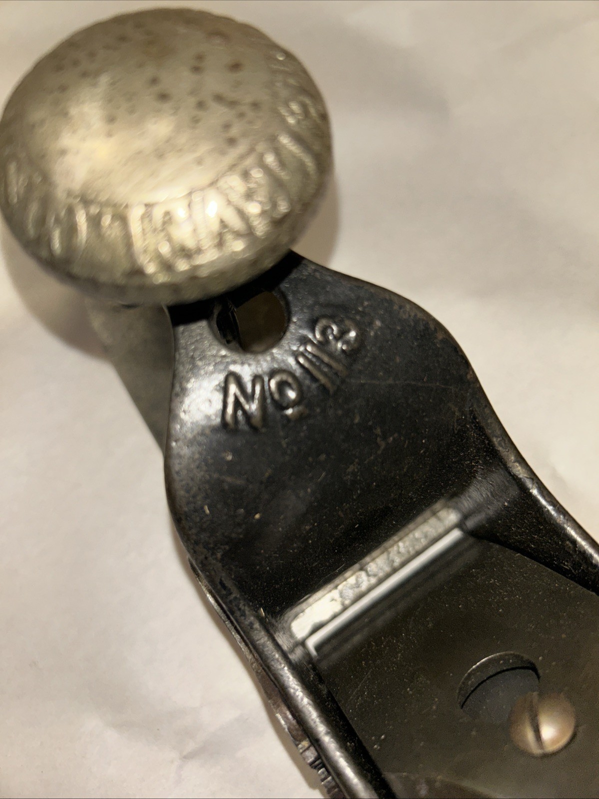 2 Antique Stanley Planes (Transitional Smoothing #36 & Circular #113) Very Good