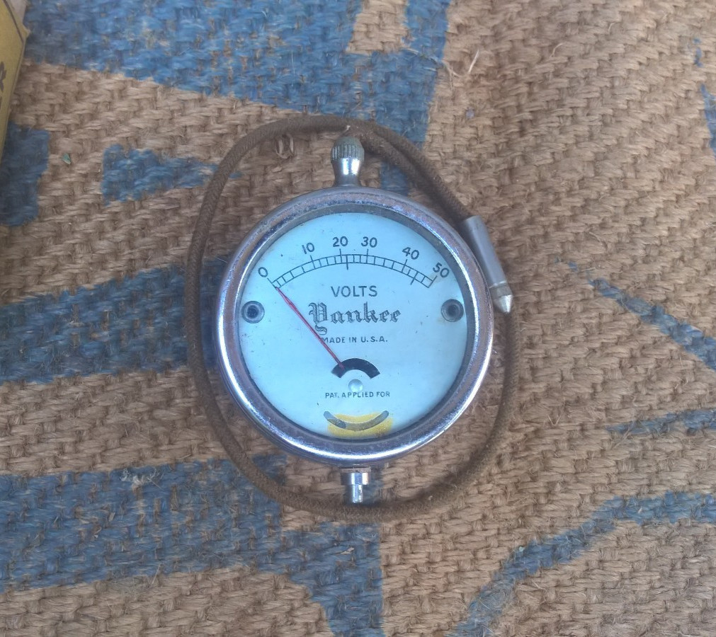 Vintage Yankee Voltmeter No101