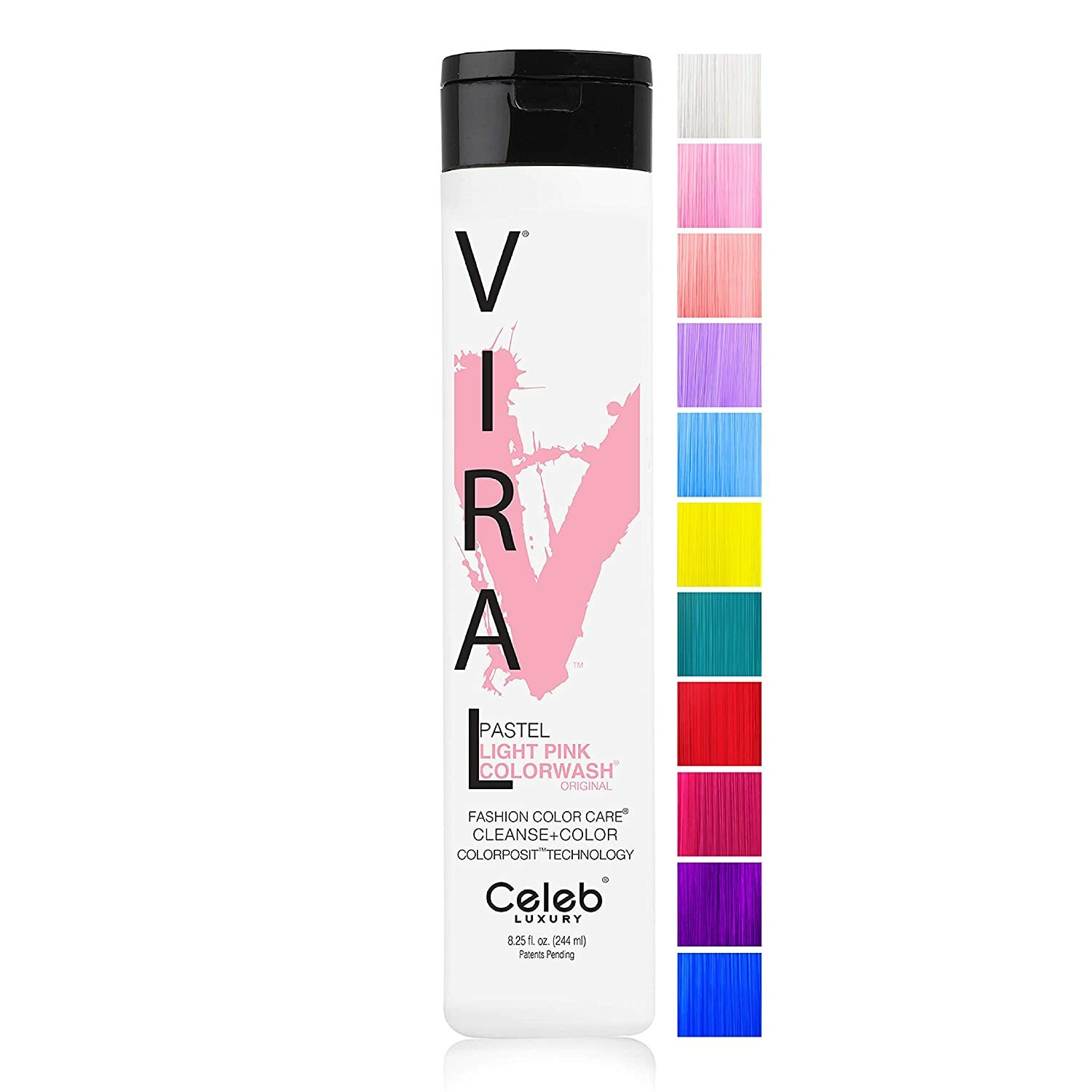 CELEB LUXURY VIRAL HAIR COLOR /COLOR WASH COLOR SHAMPOO 8.25oz