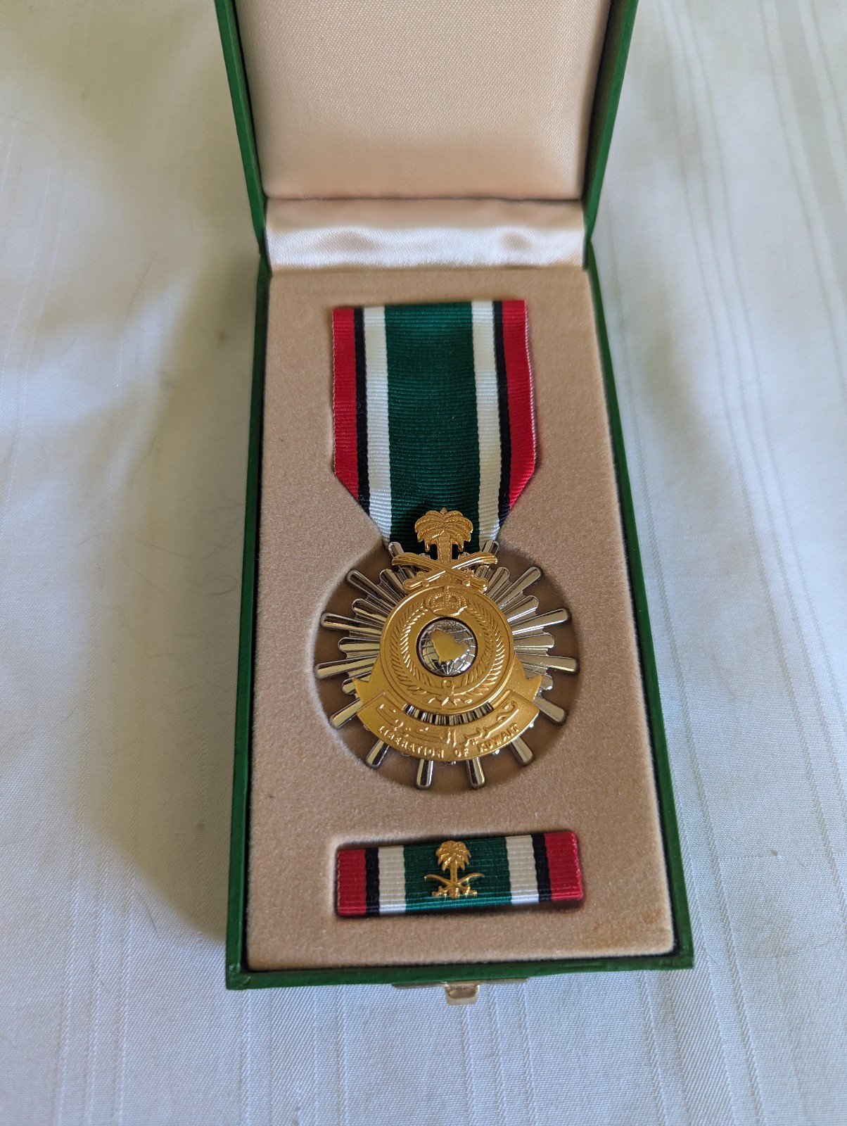 Kingdom of Saudi Arabia Liberation of Kuait Medal set 1991