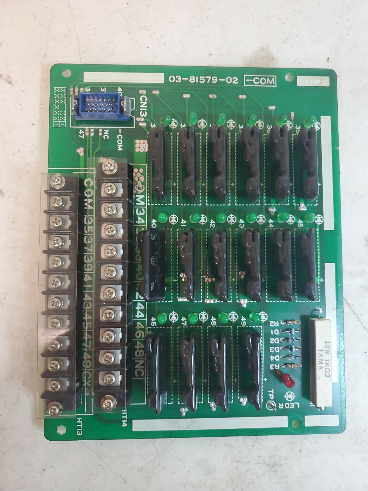 MITSUBISHI CNC CIRCUIT BOARD 03-81579-02-COM  MAZAK #4