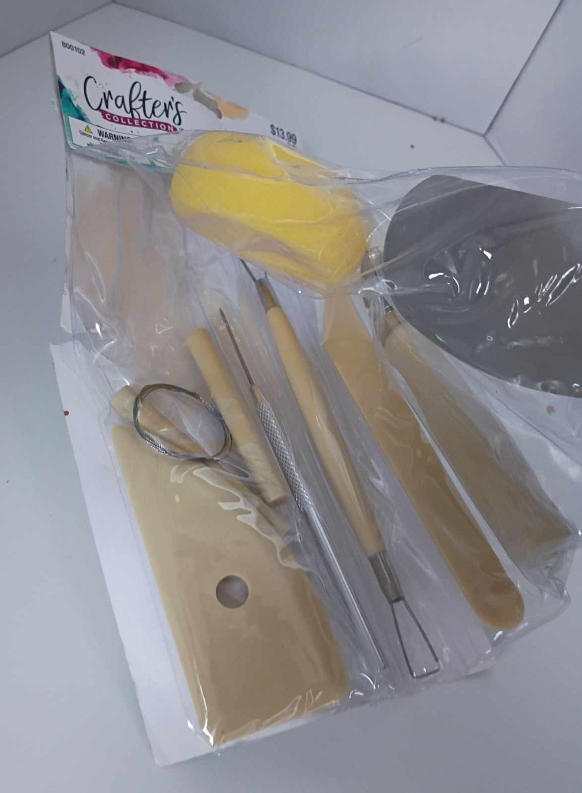 Crafter's Collection 8-piece pottery tool set