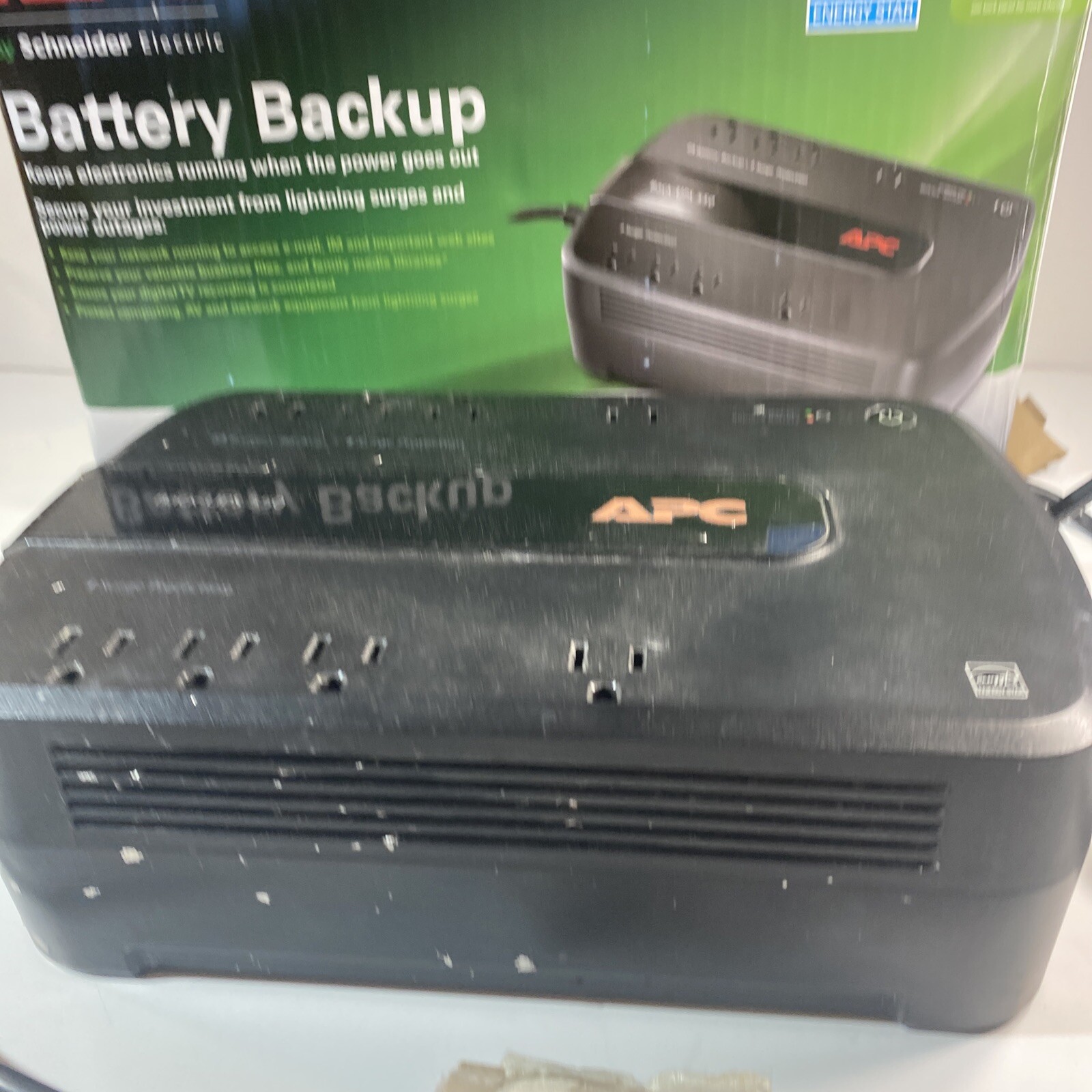 APC BATTERY BACK-UPS 550 - Battery Included - Tested 7/2/21 Passed Preowned
