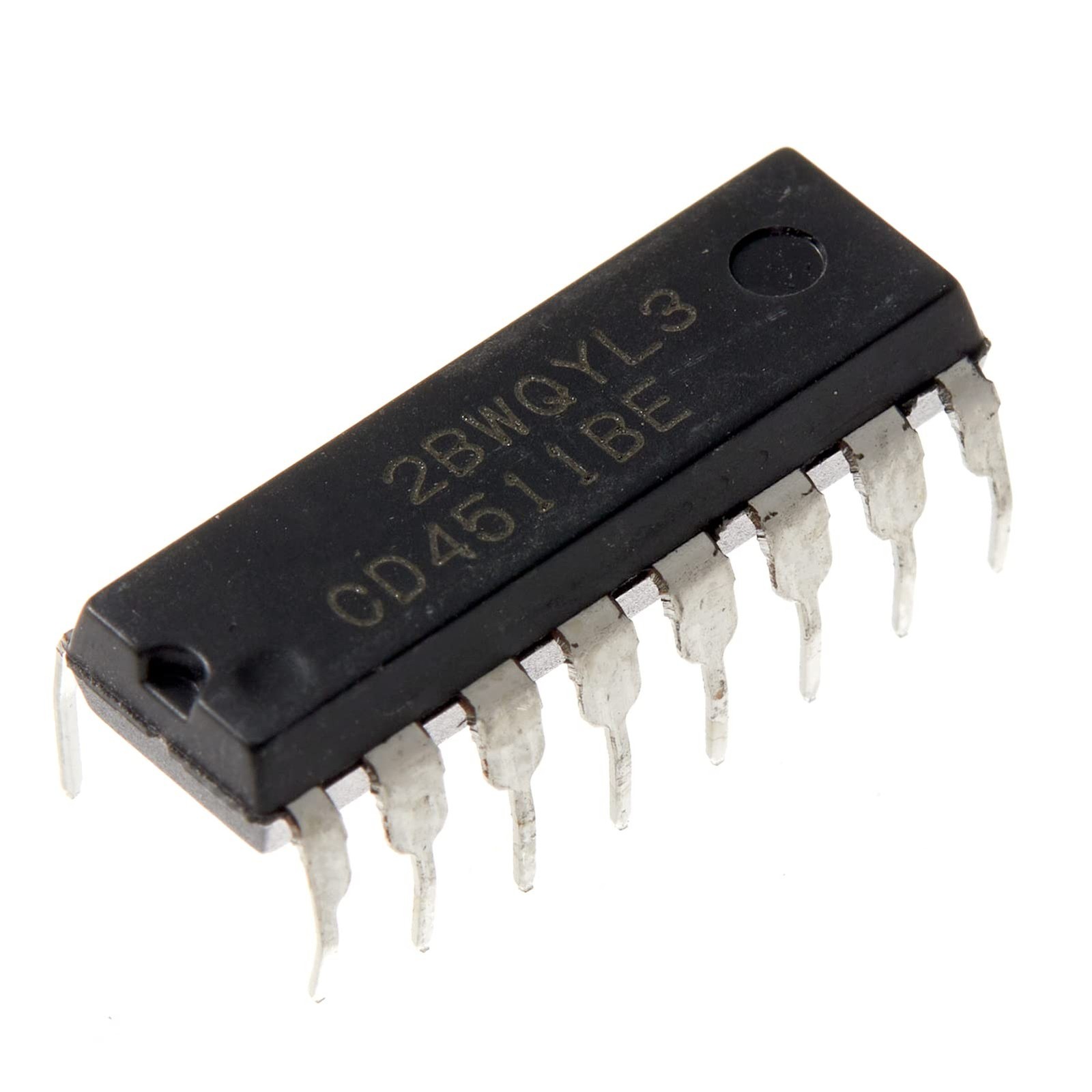 20pcs CD4511BE CD4511 4511 CMOS BCD-to-7-Segment Latch Decoder Drivers IC,DIP...