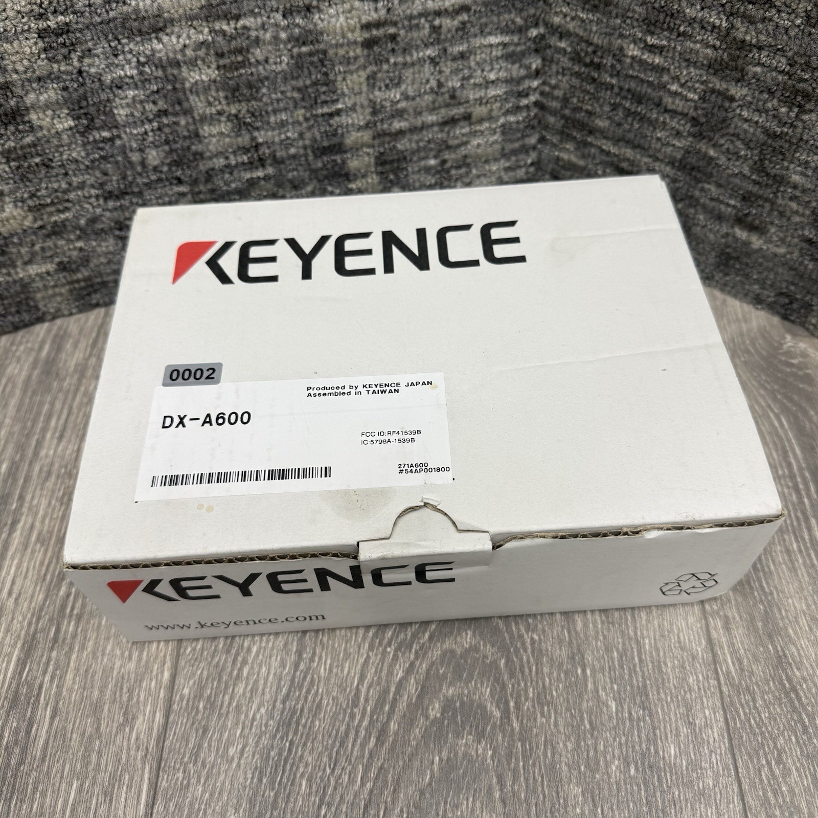 Keyence DX-A600 Handheld Computer Scanner