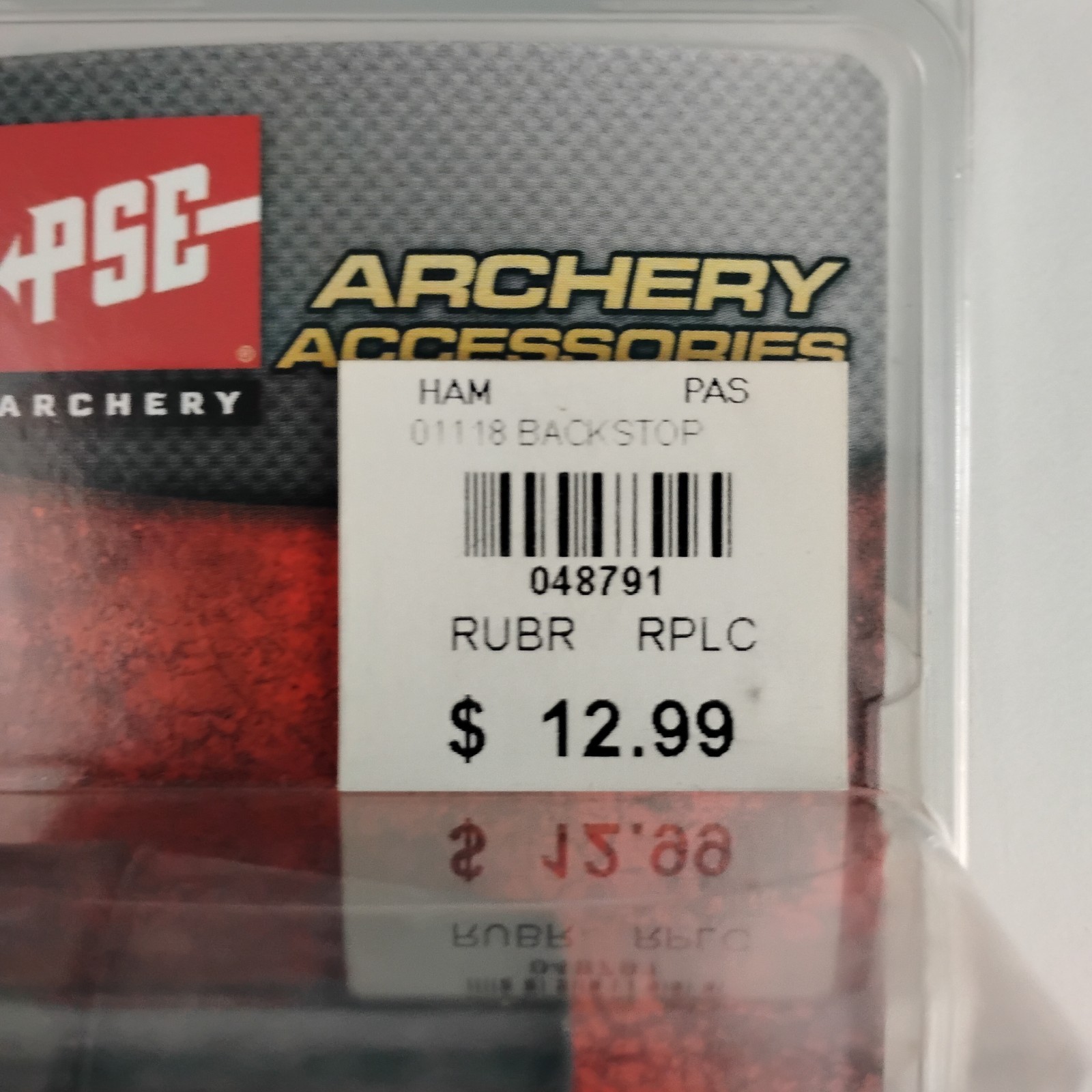 PSE Archery Backstop Replacement, One Size, Black, Rubber, Part 01118
