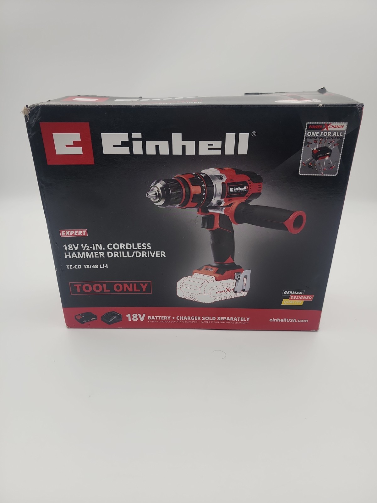 Einhell 18v 1/2 In Cordless Hammer Drill/driver