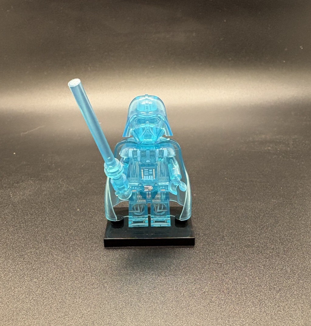 🔥🔥Custom PAD Printed LEGO Variant Darth Vader Blue Minifigure 🔥🔥