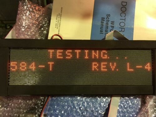 Pinball Machine Dot Matrix Led 128 x 32 Display