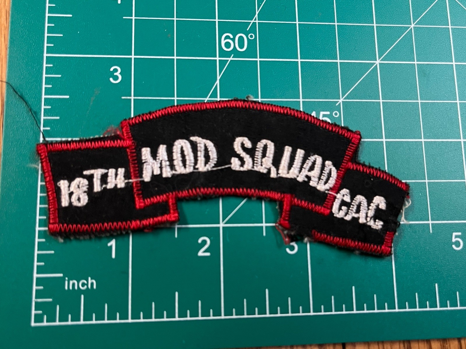 US Army 18th Corps Aviation Company CAC Patch Scroll